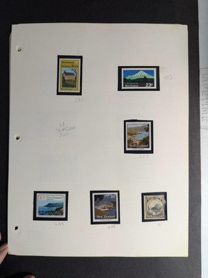 Hi Cat Captain Cook on Home Made Pages with Mounts - Mint & Used - See 15 Photos