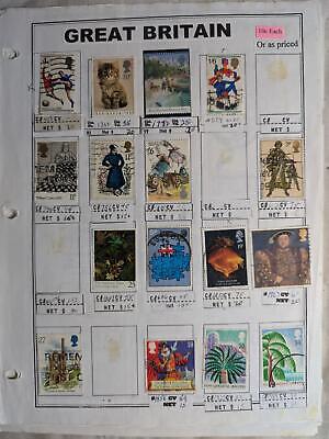 VEGAS - Great Britain Mix on Dealer Pages - Many Christmas Issues! ~24 Photos!