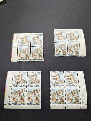 VEGAS - 1979 Chanute Airmail Plate Block Set of 4 -Scott C93, C94 Pl#39007 MNH