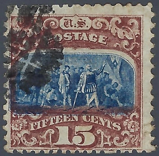 1869 USA - Scott 119 15c - No Significant Observed Flaws