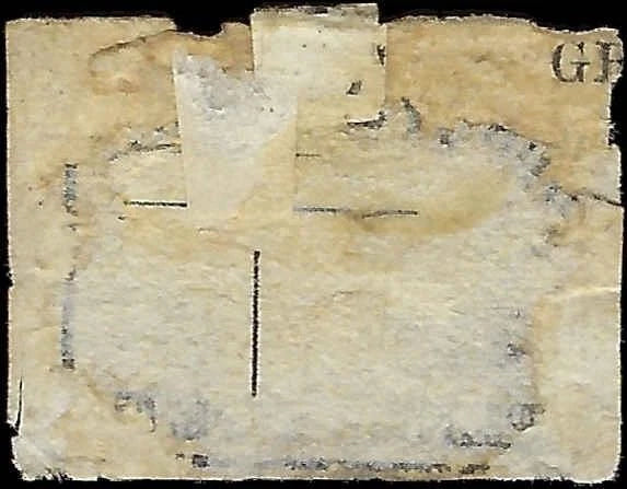 c1846 - Scott # 60L1 Dupuy & Schenok Local - Probable Old Counterfeit - Damaged