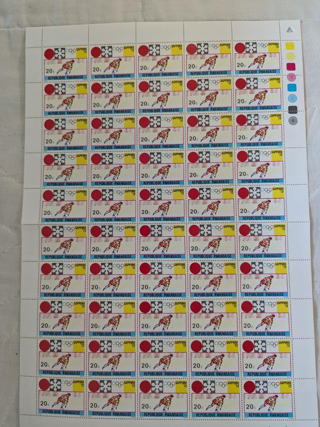 ~70 Mostly Stamp Sheets/Multiples Various Countries -Mint & Cancelled ~67 Photos