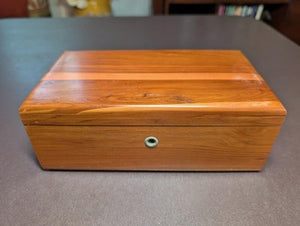 Vintage Lane Cedar Dresser Jewelry Trinket Chest with Key! - Free Shipping -29