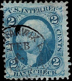 VEGAS - 1862-71 Revenue - Scott R5c - Hand Stamped