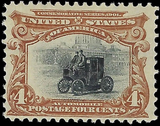 1901 USA Pan American 4c - Scott 296 - MH, OG - Good Centering