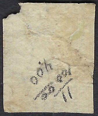 VEGAS - 1857-59 Tuscany Italy 1 Soldo Stamp - Scott 11 - Cat= $6250! - FV581
