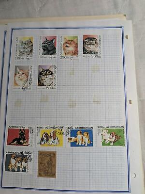 Nice Lot of International Stamps on Album pages - M&U - See ~141 Photos!