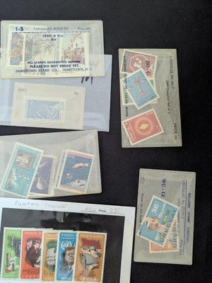 Quantity of Misc Latin America Stamps in Bags Unchecked From Estate! -98 Photos