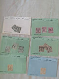 Malaya Collection in Stock Cards - M & U - See ~14 Photos