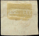 c1859 Thurn & Taxis, Germany 3kr - Scott 52 - Used - Crease - Cat= $475