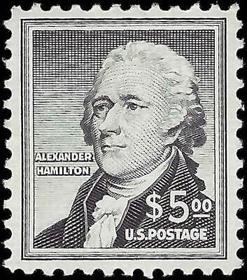 VEGAS - 1956 USA Hamilton $5 - Scott 1053 - Very Fine+ - Mint, Re-gum