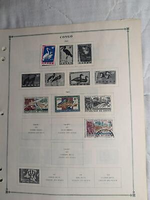 VEGAS - 1886-1971 Congo/Middle Congo on Scott Pages - M&U - Read - ~32 Photos!