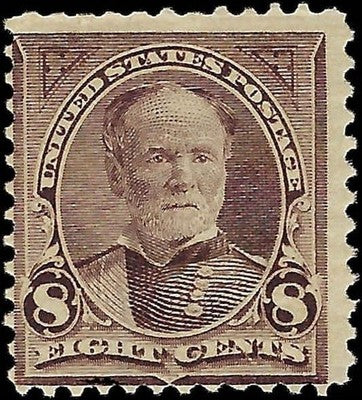 c1895 - #272 Sherman 8c - MH, OG