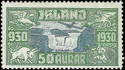 VEGAS - 1931 Iceland Air Post 50a - Scott C7 - MH, OG