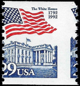 c1991 29c USA - Sc# 2609 - MNH, OG with Perforation Shift