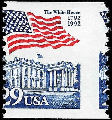 c1991 29c USA - Sc# 2609 - MNH, OG with Perforation Shift