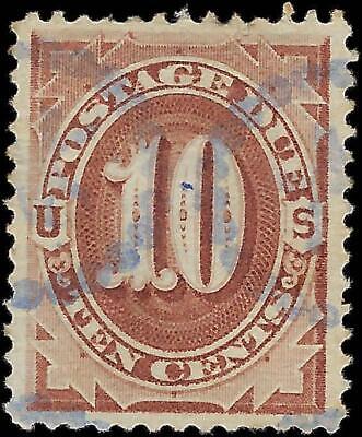 VEGAS - 1879 Postage Due 10c - Scott J19 - Solid - Very Nice!