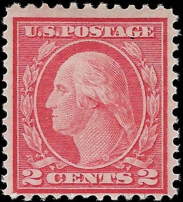 c1921 - USA 2c Washington - Scott 546 -(Perf 11x11, 19.5x22.5) MH, OG - Cat= $105!
