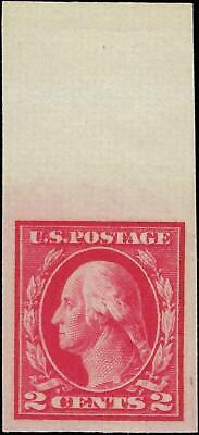 VEGAS - 1916 Washington 2c - Scott 482 Imperf - MNH, Clean & Fresh! Centering!