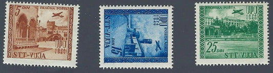 1952 Yugoslavia-Trieste Zone B - Scott C18-C20 - MNH, Full Set!