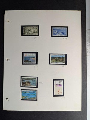 Hi Cat Captain Cook on Home Made Pages with Mounts - Mint & Used - See 15 Photos