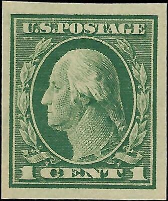 VEGAS - 1916 Washington 1c - Scott 481 Imperf - MNH, Clean & Fresh! Centering!