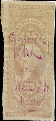 VEGAS - 1862-71 Revenue - Scott R48a