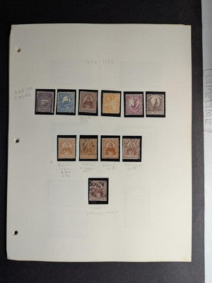 Hi Cat Captain Cook on Home Made Pages with Mounts - Mint & Used - See 15 Photos