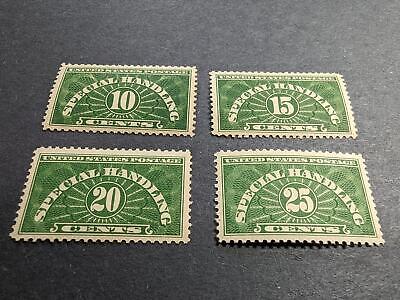 VEGAS - 1925-28 Special Handling - Scott QE1-QE4 - MNH, OG - Nice Centering!