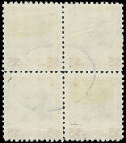 c1938 - Sc# 834 $5 President Coolidge Block of 4 - Used - Choice Centering!