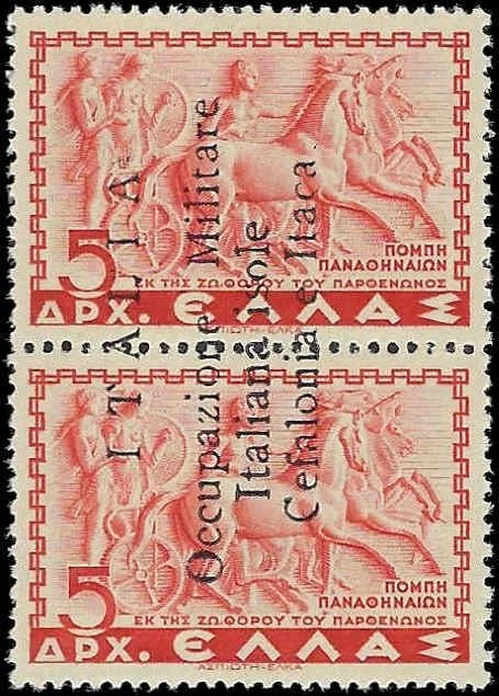 1941 Ionian Islands Occupation - Sc# N10a - MNH, Undisturbed OG - Cat= $200