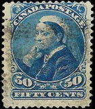 VEGAS - 1893 Canada Queen Victoria - 50c - Scott 47
