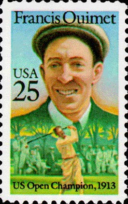 1988 Francis Ouimet Single 25c Postage Stamp, Scott 2377, MNH, OG