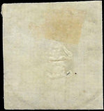 1861 Sardinia Newspaper 1c Stamp - Nice Centered Cancel! - Sc# P1 - FV638