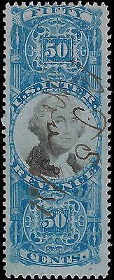 VEGAS - 1862-71 Revenue - Scott R115 - Centering! -Nice Looking! - No Cut