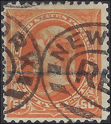 VEGAS - 1895 Jefferson 50c - Scott 260 or 275 - No discernable WM - Solid