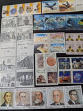 Box of OLD & Many Better Misc Int. Stamps - Many Sheets & Multiples -121 Photos