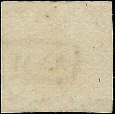 VEGAS - 1858 Two Sicilies Naples Italy 2g Stamp - Scott 3 - Used - Nice Margins