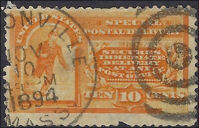 VEGAS - 1893 Express Mail Columbian - Scott E3 - Couple of Pulled Perfs