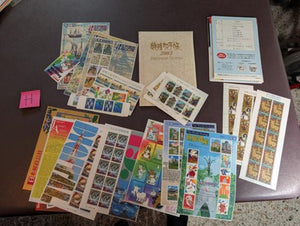 Custom 2002/03 Japan Year Set -MNH, Multiples, Sheets, Year Book. - 24 Photos
