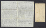 5-12-1861 Civil War Letter From Earliest Days of Camp Taylor, Cleveland - Rare!