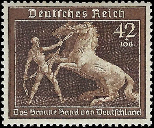 1939 Germany Semi-Postal Sc# B145 - MNH, Undisturbed OG