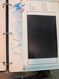 1932-84 White Ace Albums with USA Pages with Useful Mounts in Place! -No Stamps