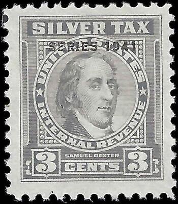 VEGAS - 1941 Silver Tax Revenue - Scott RG60 - MH, OG