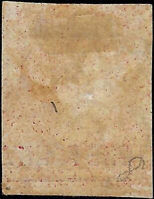 VEGAS - 1863 St Helena - Scott 8 - MH, OG - 17mm Bar - 4 Margins!