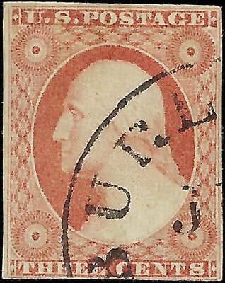 VEGAS - 1851 Washington- Scott 10A(?) - Centering! - Clean!