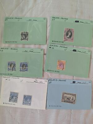 Malaya Collection in Stock Cards - M & U - See ~14 Photos