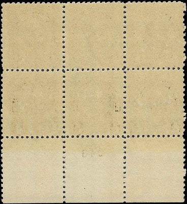 c1922 - USA - Nathan Hale Scott 551 Plate Block of 6 - MNH, OG - Read