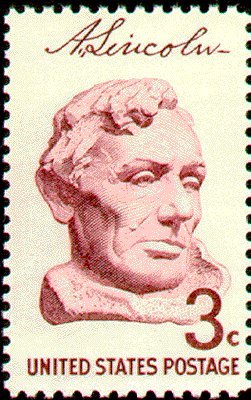 US 1958 Abraham Lincoln Single 3c Postage Stamp Sc #1114 MNH,OG