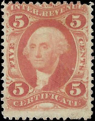 VEGAS - 1862-71 Revenue - Scott R24D - Nice Silk Paper Example!